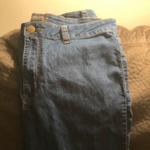 Gently worn jeans, worn 2x max